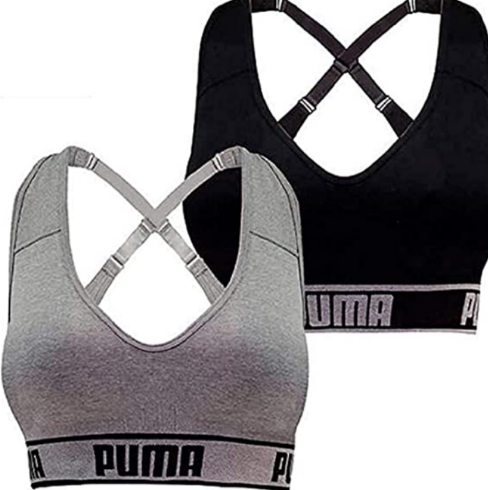 5/$25 Puma Seamless Sports Bras Small EUC - Picture 2 of 7
